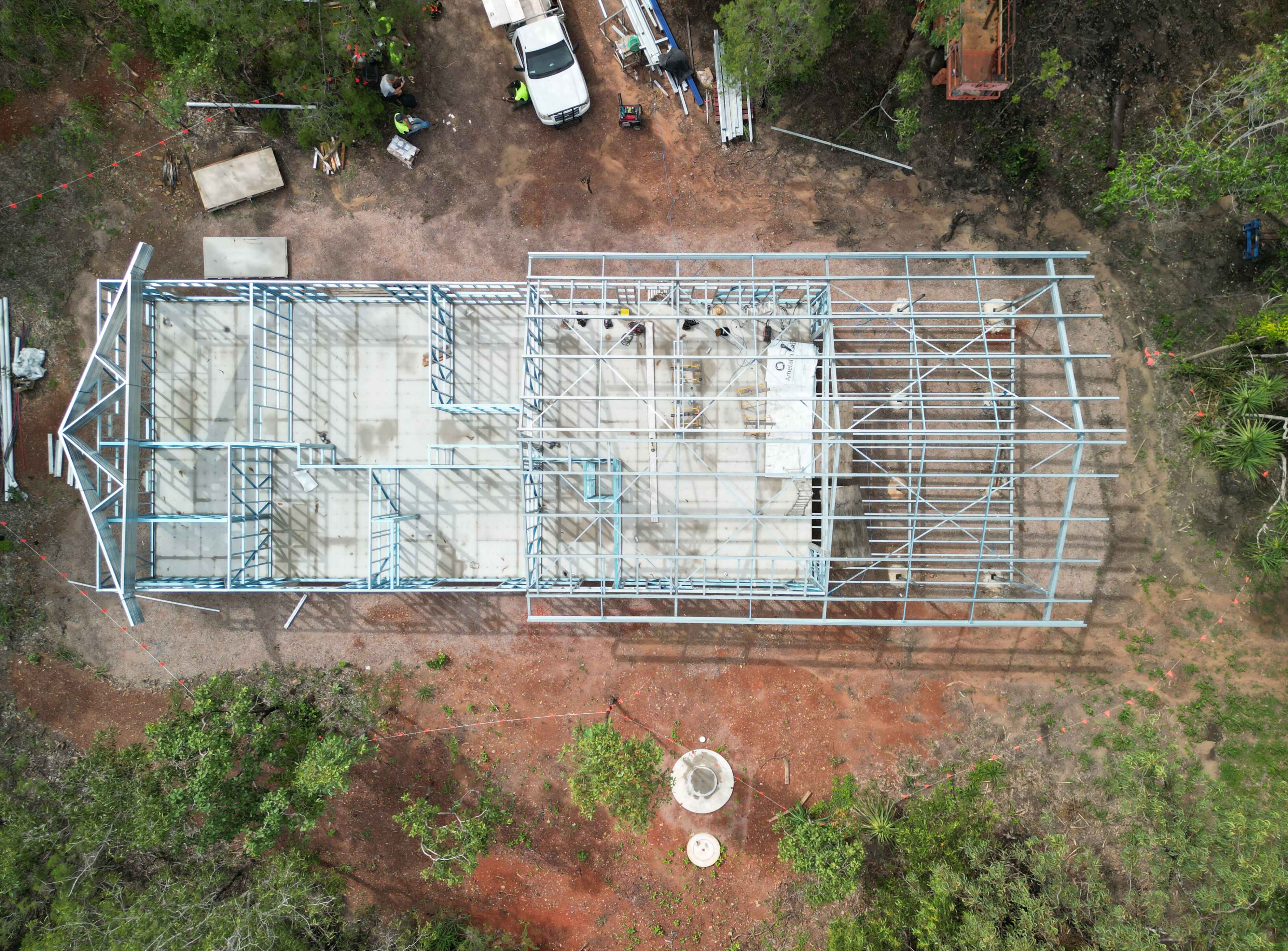 Construction - Aerial View